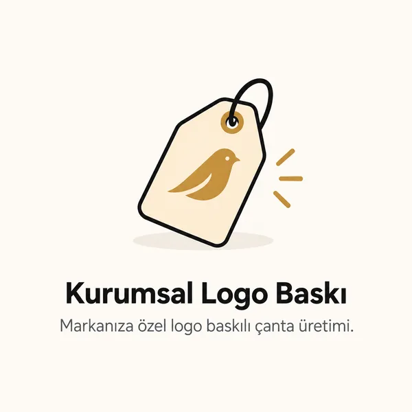 Kurumsal Logo Baskı — Markanıza özel logo baskılı çanta üretimi